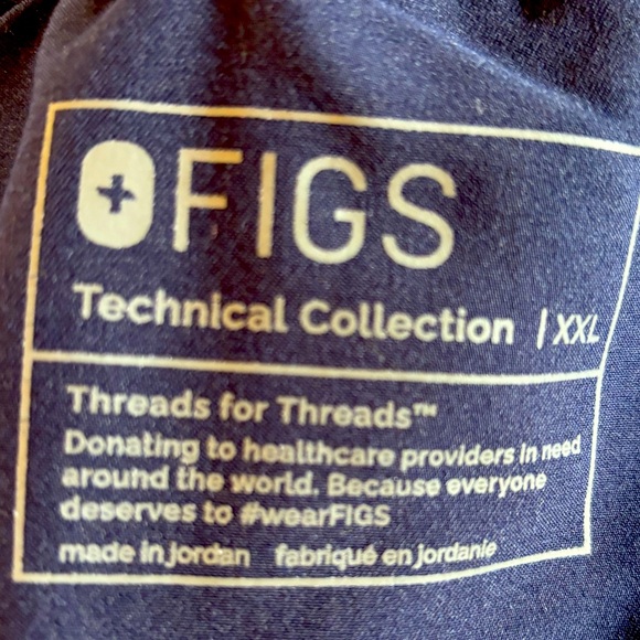 Figs Blue Jogger Pants Zamora Technical Collection - Picture 2 of 4